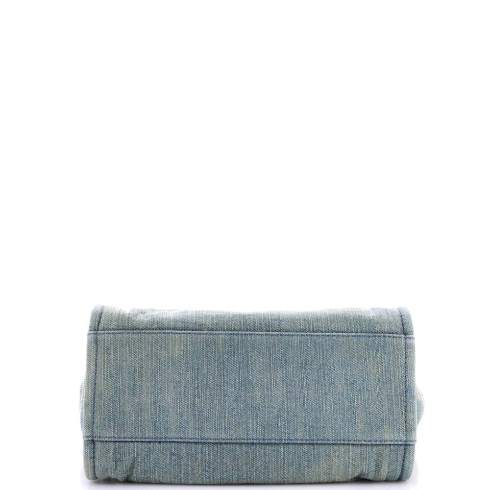 Chanel Deauville Nm Tote Denim Small #241977C40B - Picture 5 of 9
